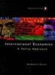 Book Cover INTERNATIONAL ECONOMICS:POL APPR 8E (The Dryden Press series in economics)