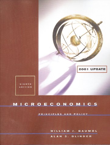 Book Cover Microeconomics: Principles and Policy (2001 Update Edition)