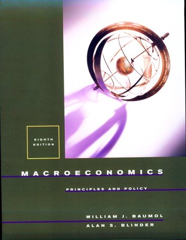 Book Cover Macroeconomics: Principles And Policy