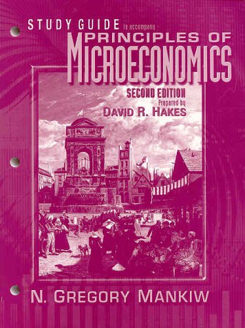 Book Cover Principles of Microeconomics (Study Guide)