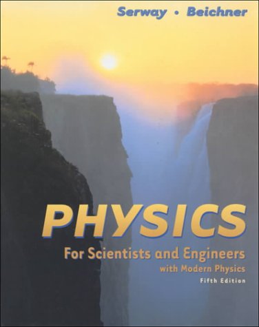 Book Cover Physics for Scientists and Engineers, Chapters 1-46 (with Study Tools CD-ROM)