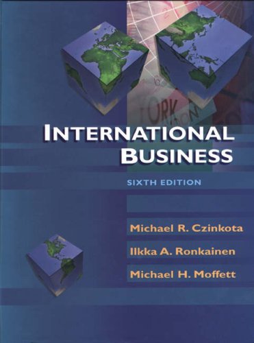 Book Cover International Business, 6th Edition