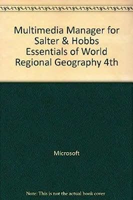 Book Cover Multimedia Manager for Salter & Hobbs Essentials of World Regional Geography 4th