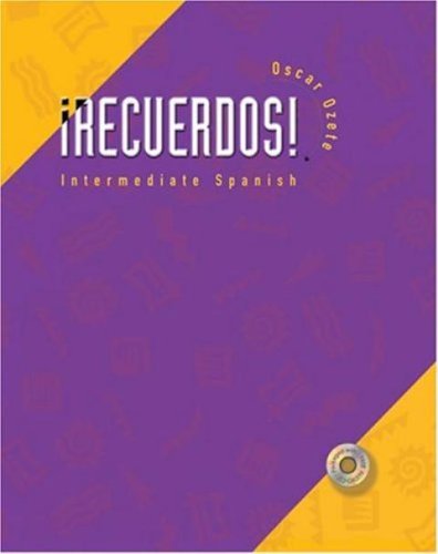 Book Cover Recuerdos! Intermediate Spanish, Web Enhanced, Updated Edition