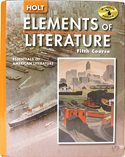 Book Cover Holt elements of literature: Fifth course, Essentials of American literature