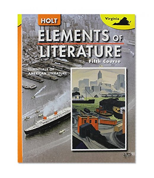 Book Cover Elements of Literature: Essentials of American Literature, Fifth Course (Virginia  Edition)