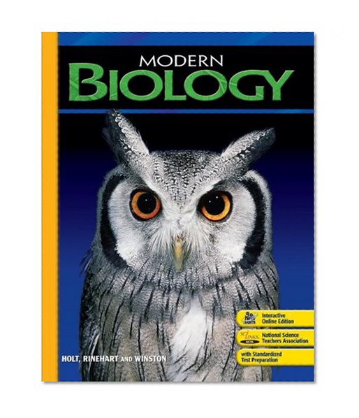 Book Cover Modern Biology: Vocabulary Review Worksheets with Answer Key