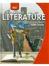 Book Cover Holt Elements of Literature: Student Edition, American Literature Grade 11 Fifth Course 2009