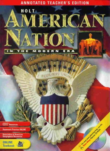 Book Cover Holt American Nation, In the Modern Era: Annotated Teacher's Edition
