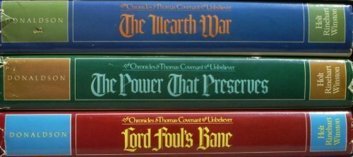 Book Cover Chronicles of Thomas Covenant, the Unbeliever (Lord Foul's Bane; The Illearth War; The Power That Preserves) Boxed Set