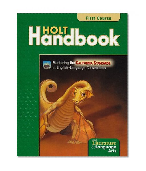 Book Cover Holt Handbook California: Student Edition Grade 7