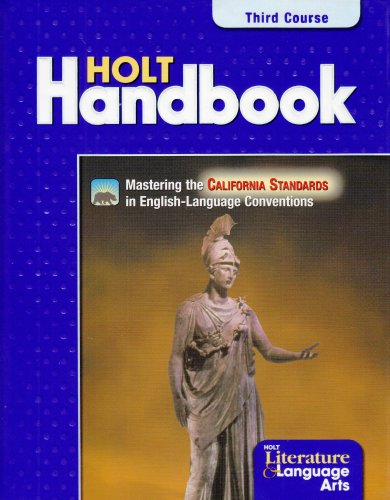 Book Cover Holt Handbook California Edition