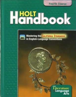 Book Cover Holt Handbook: Mastering the California Standards in English-Language Conventions, 4th Course,  Grade 10