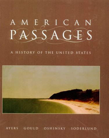 Book Cover American Passages: A History of the American People