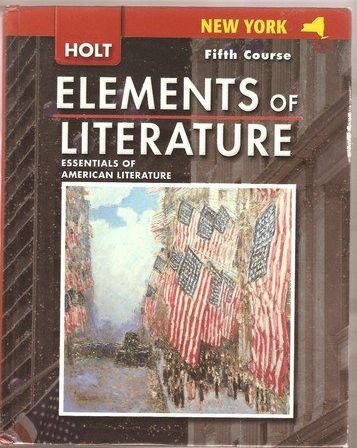 Book Cover Holt Element of Literature: Essential of American Literature, 5th Course