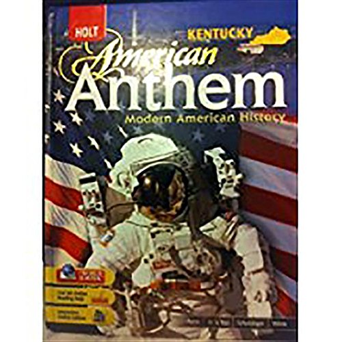 Book Cover American Anthem Kentucky: Student Edition Modern American History 2007