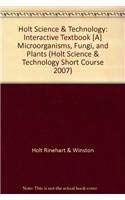 Book Cover Holt Science & Technology: Interactive Textbook A: Microorganisms, Fungi, and Plants