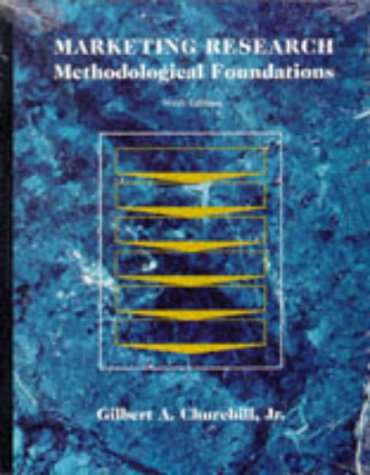 Book Cover Marketing Research: Methodological Foundations