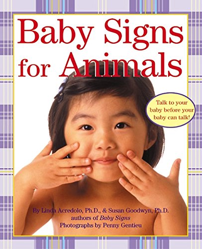 Book Cover Baby Signs for Animals (Baby Signs (Harperfestival))