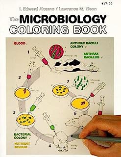 Book Cover The Microbiology Coloring Book