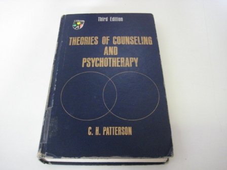 Book Cover Theories of Counselling and Psychotherapy