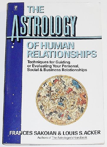 Book Cover The astrology of human relationships