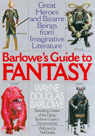 Book Cover Barlowe's Guide to Fantasy