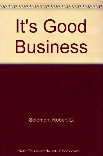 Book Cover It's Good Business