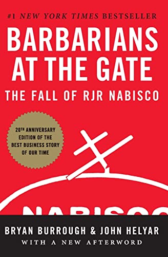 Book Cover Barbarians at the Gate: The Fall of RJR Nabisco