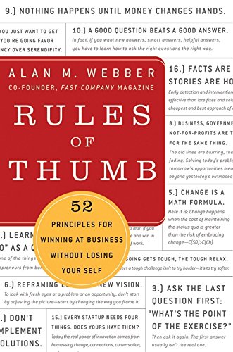 Book Cover Rules of Thumb: 52 Truths for Winning at Business Without Losing Your Self