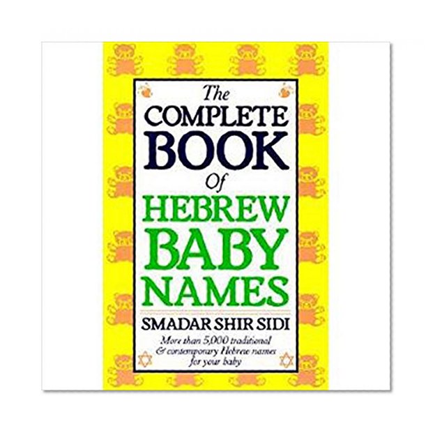 Book Cover The Complete Book of Hebrew Baby Names