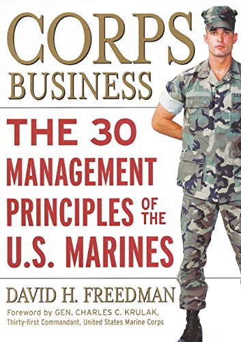 Book Cover Corps Business: The 30 Management Principles of the U.S. Marines