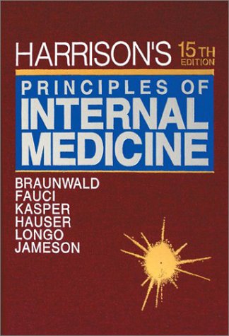 Book Cover Harrison's Principles of Internal Medicine (Volume 1 ONLY of 2-Volume Set)