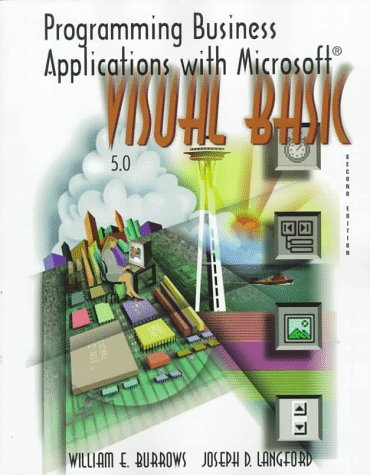 Book Cover Programming Business Applications With Microsoft Visual Basic 5.0