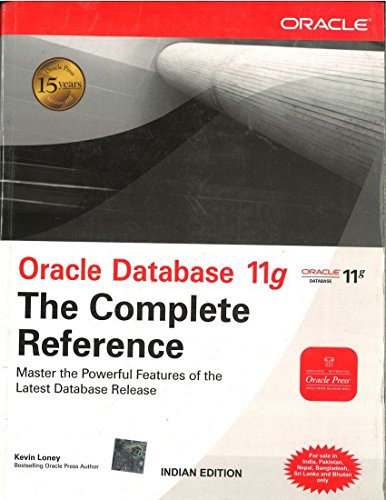 Book Cover Oracle Database 11g: The Complete Reference