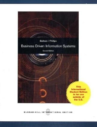 Book Cover Business Driven Information Systems