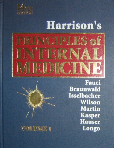 Book Cover Harrison's Principles of Internal Medicine, 14th edition (Volume 1)