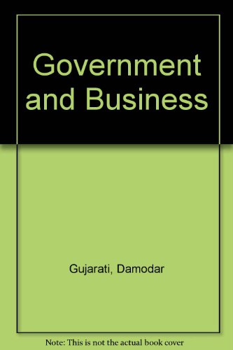 Book Cover Government and Business
