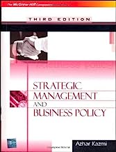 Book Cover Strategic Management & Business Policy