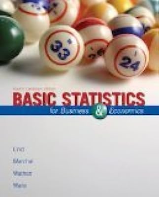 Book Cover Basic Statistics for Business & Economics Fourth Canadian Edition