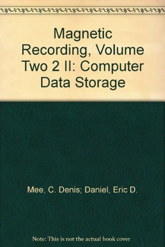 Book Cover 002: Magnetic Recording: Computer Data Storage