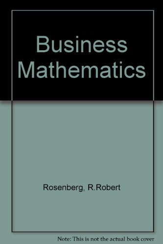 Book Cover Business mathematics