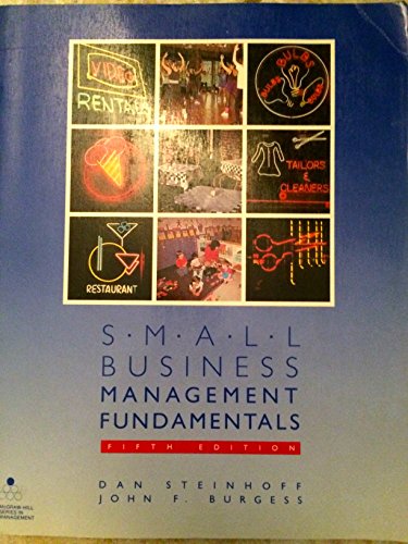 Book Cover Small Business Management Fundamentals (Mcgraw Hill Series in Management)