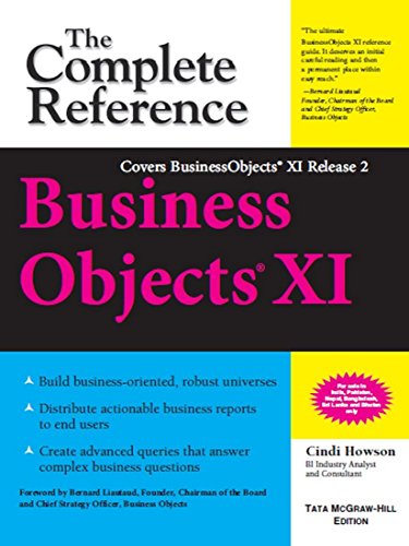 Book Cover [BusinessObjects XI : The Complete Reference: Release 2] [by: Cindi Howson]
