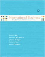 Book Cover INTERNATIONAL BUSINESS: THE CHALLENGE OF GLOBAL COMPETITION