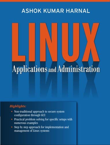 Book Cover LINUX Applications and Administration
