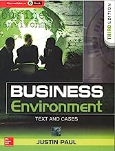 Book Cover Business Environment: Text And Cases, 3Ed
