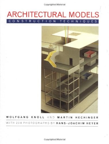 Book Cover Architectural Models: Construction Techniques