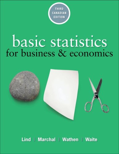 Book Cover Basic Statistics for Business and Economics (Third Canadian Edition)
