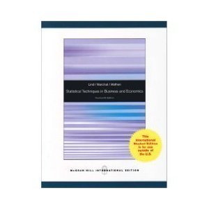 Book Cover Statistical Techniques in Business and Economics